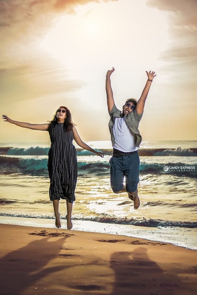 creative pre wedding photoshoot