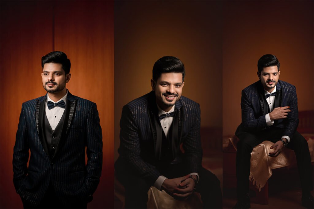 groom single poses