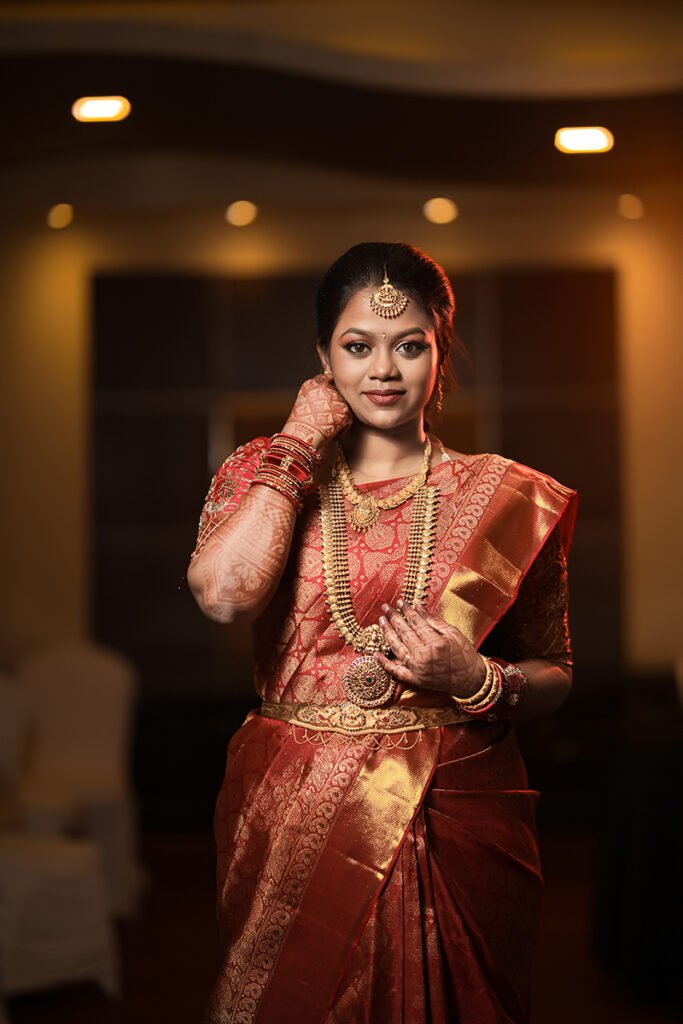 indian bride photoshoot poses